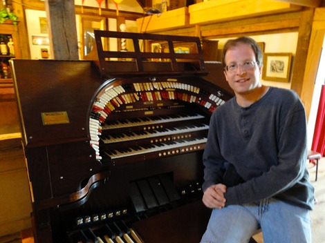 At the Organ